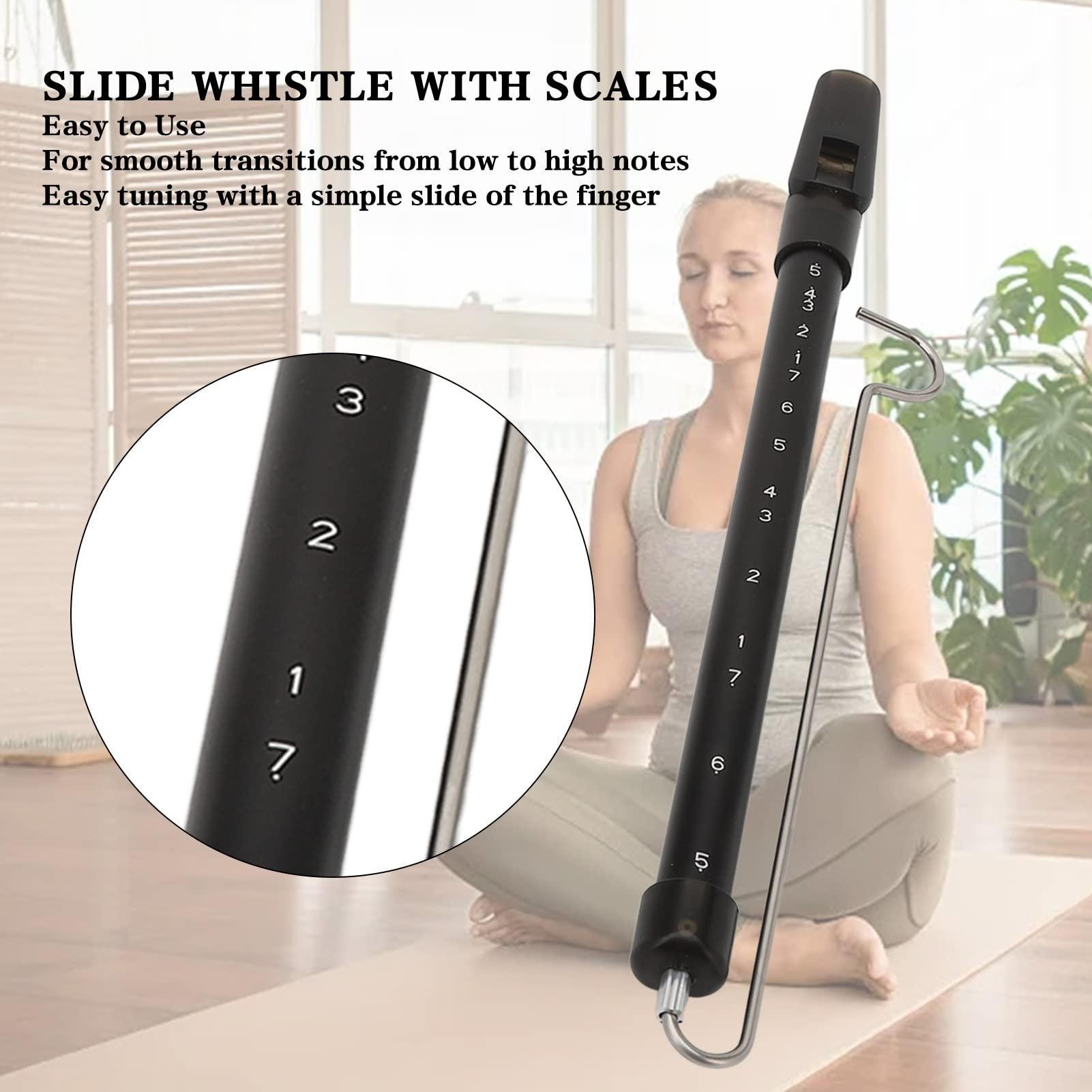 Dioche Slide Whistle Instrument, ParentChild Games Lightweight Whistle Sliding Home Toy for Adults