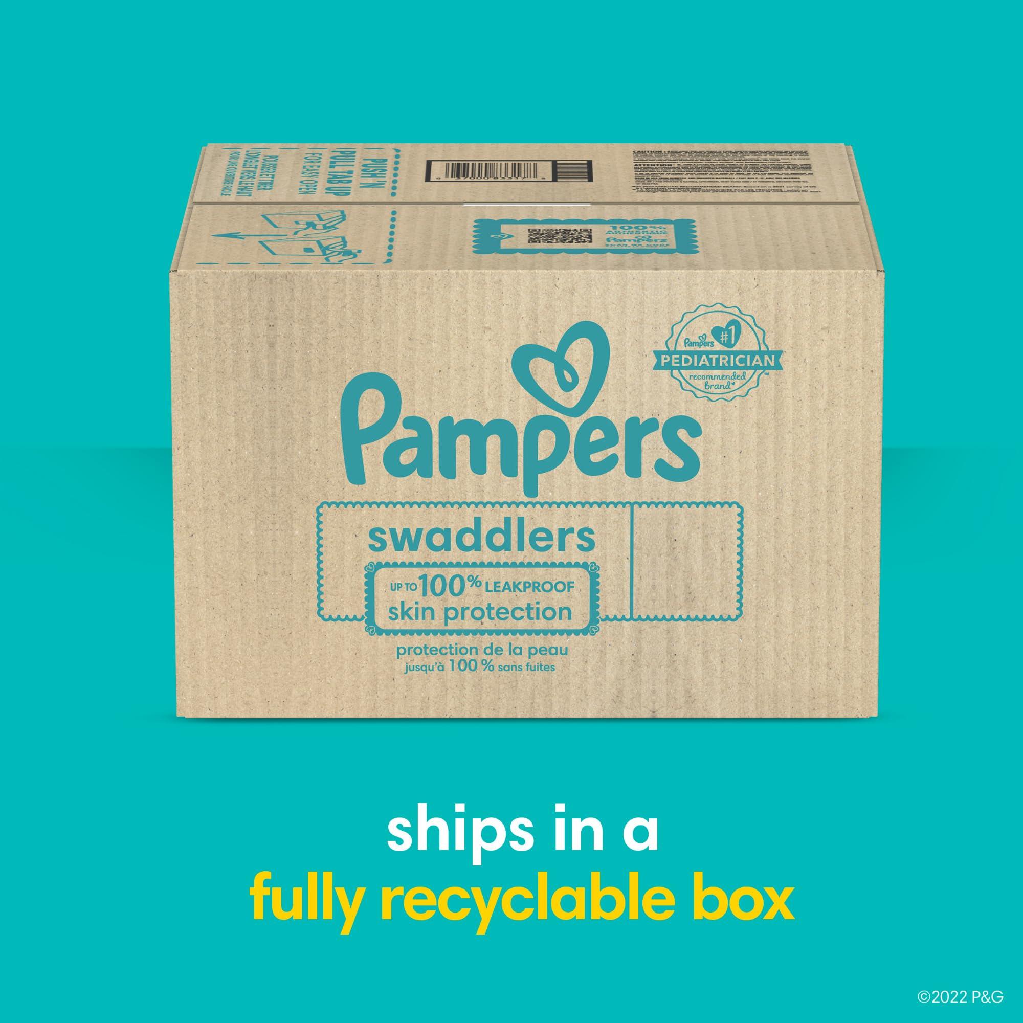 Pampers Pampers Baby Diapers - Swaddlers - Size 2, 148 Count, Ultra Absorbent Disposable Infant Diaper