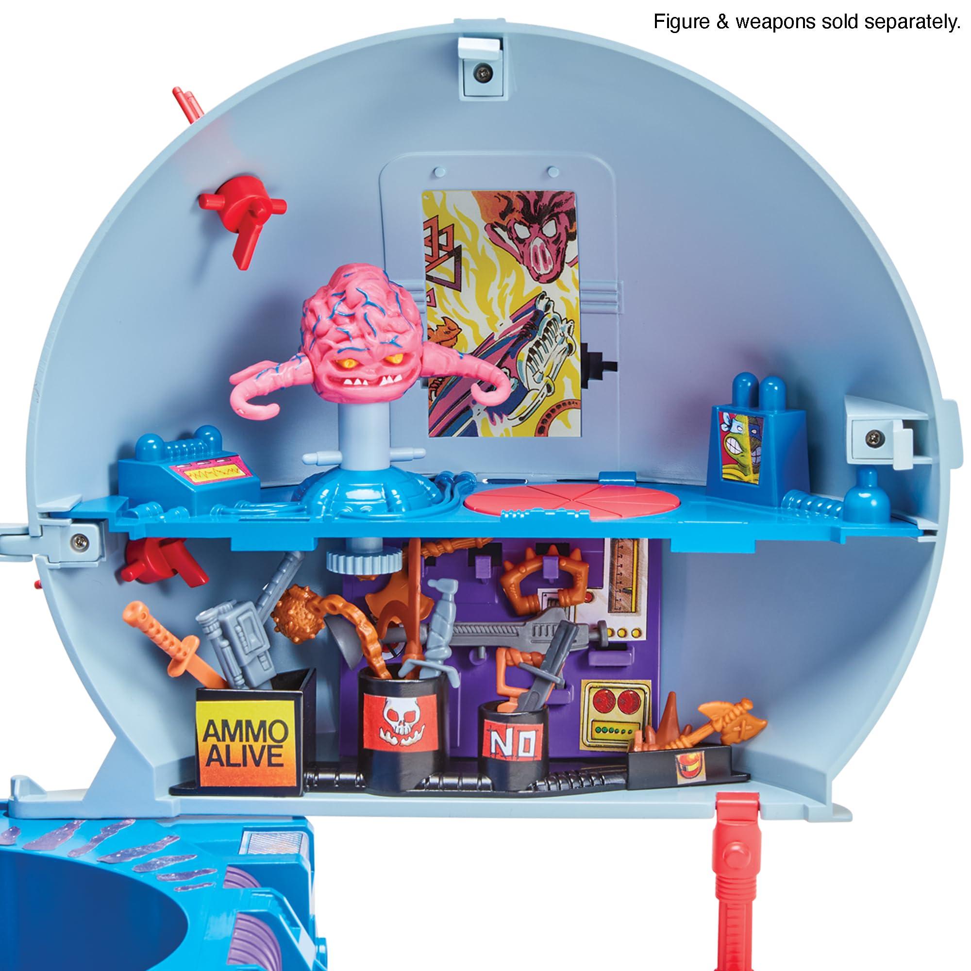 Teenage Mutant Ninja Turtles Teenage Mutant Ninja Turtles TMNT Classic Technodrome Playset - Amazon Exclusive