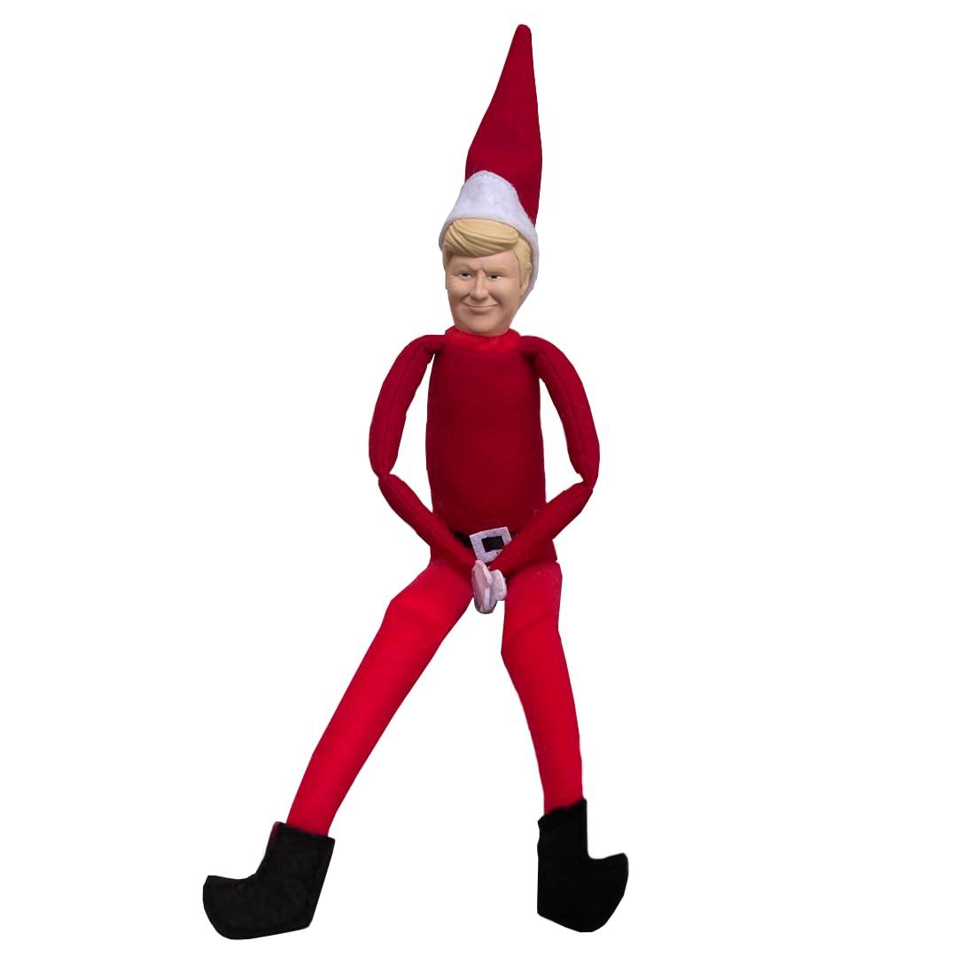 Proud Patriots Proud Patriots Donald Trump Collectibles The Donald Trump Christmas Elf for Trump Supporters and Patriotic Americans | The #1 Trump 2024 Gifts (New 2024 Edition - Now Posable)