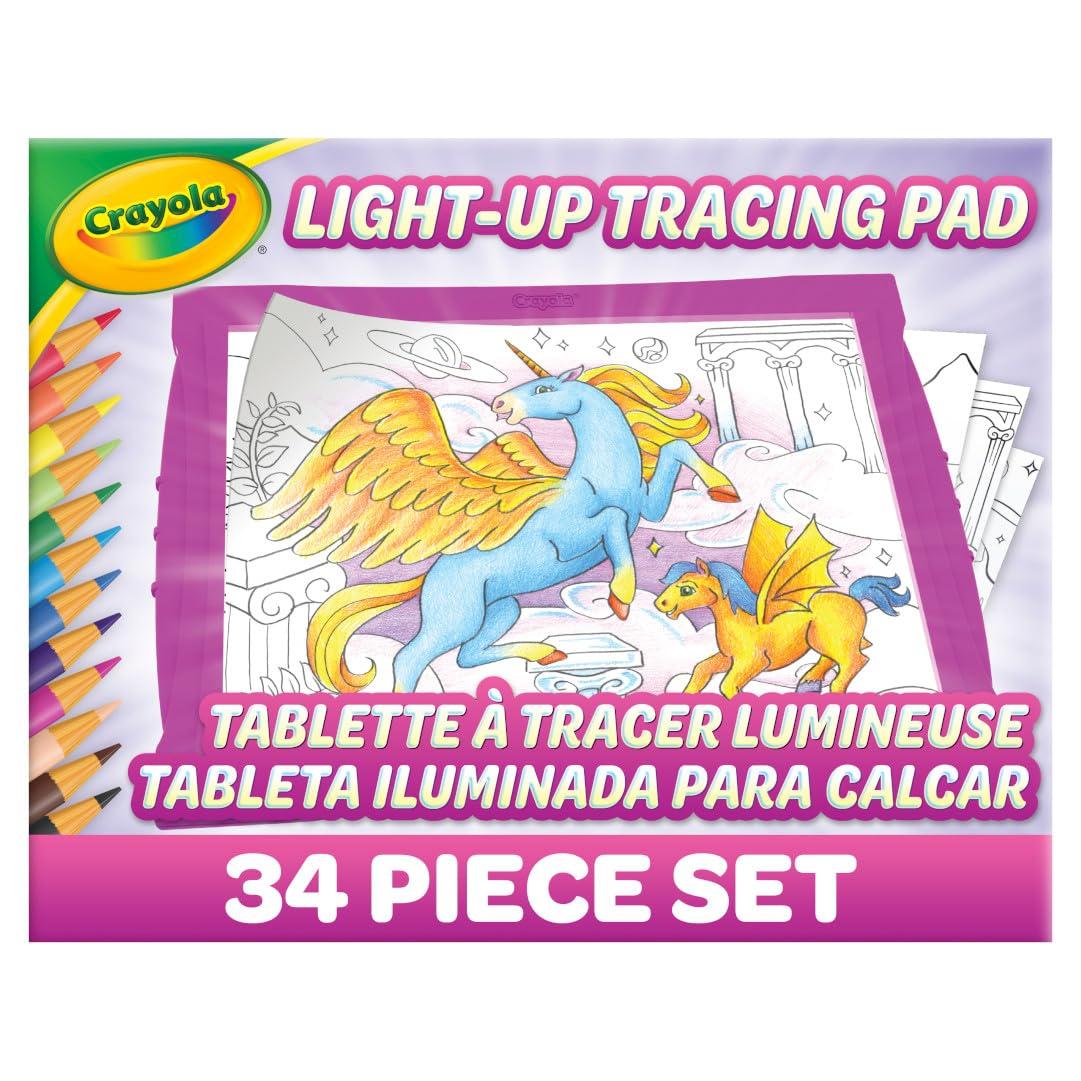 Crayola Crayola Light Up Tracing Pad - Pink, Art Kit for Kids, Kids Toys & Games, Light Box, Gifts for Girls & Boys, 6+ [Amazon Exclusive]