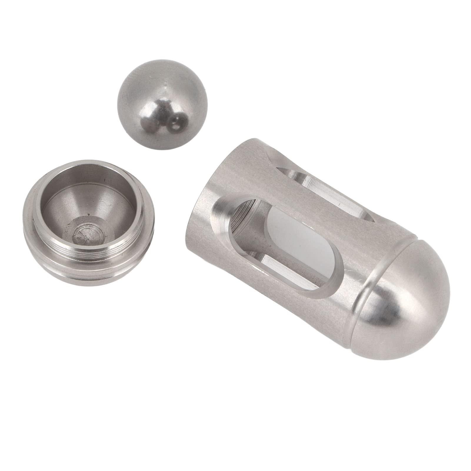 VGEBY ADHD Push Slider Toy, Capsule Shape Bead Push Slider Toy Portable Office Metal Anxiety Stress Relief Slider Sensory Toy Fidget Blocks Fidget Toys