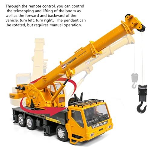 Remote control best sale crane truck toy