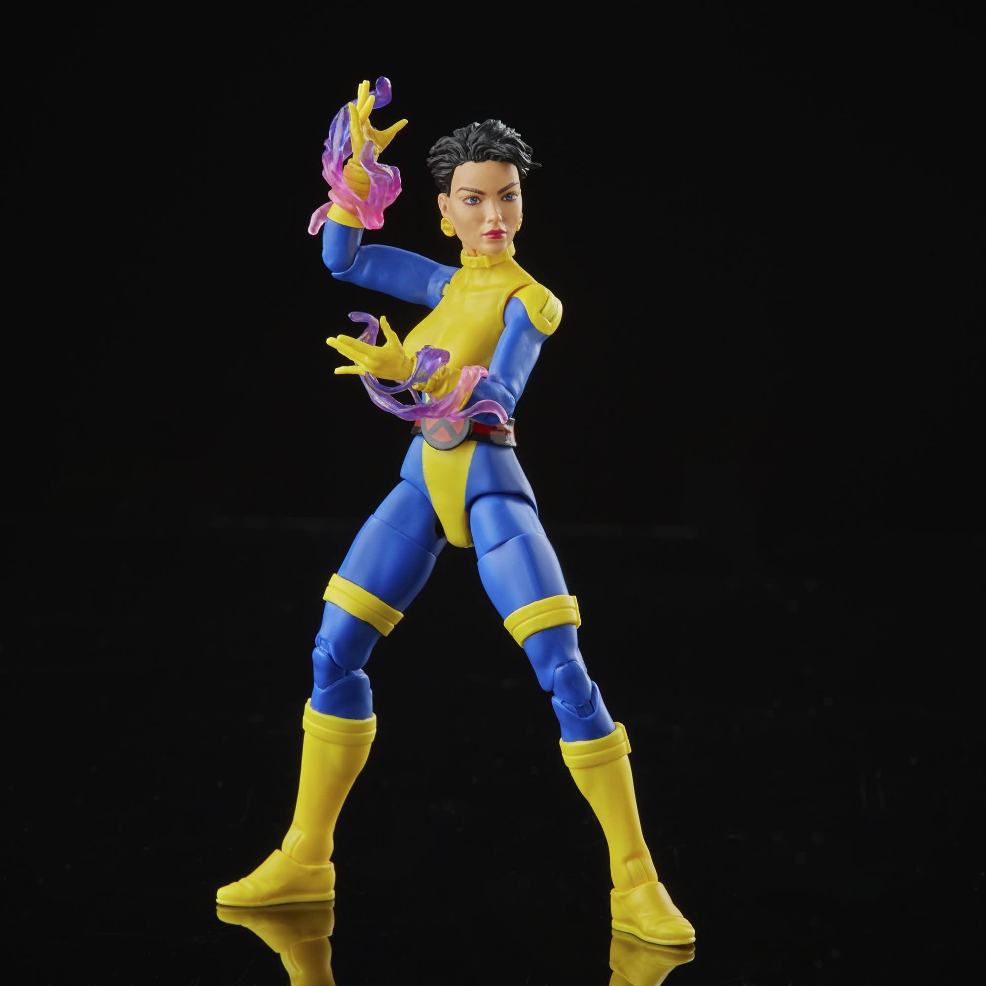 Marvel Marvel Legends Series Forge, Storm, & Jubilee X-Men 60th Anniversary Action Figure Set, 6-Inch Action Figures