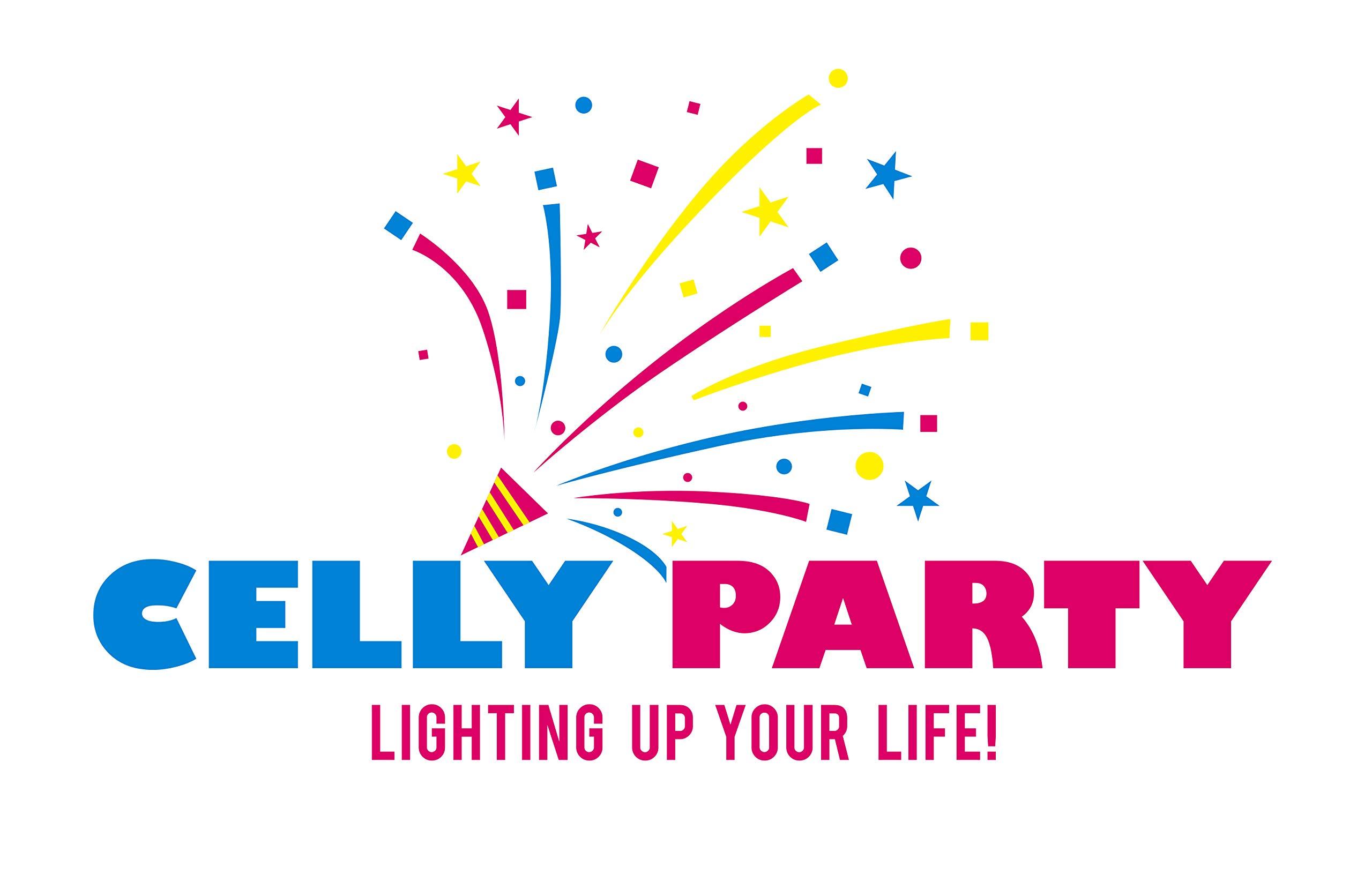 Celly Party Giant Extra Large Pinata,52 Inch Large Really Big Star Piata Mexicana, Dia de Los Muertos,Huge Colorful Foldable Pinata