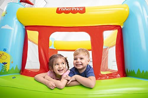 Bestway Bestway 93553 Fisher Price Licensing Bouncy Castle, Multicolored