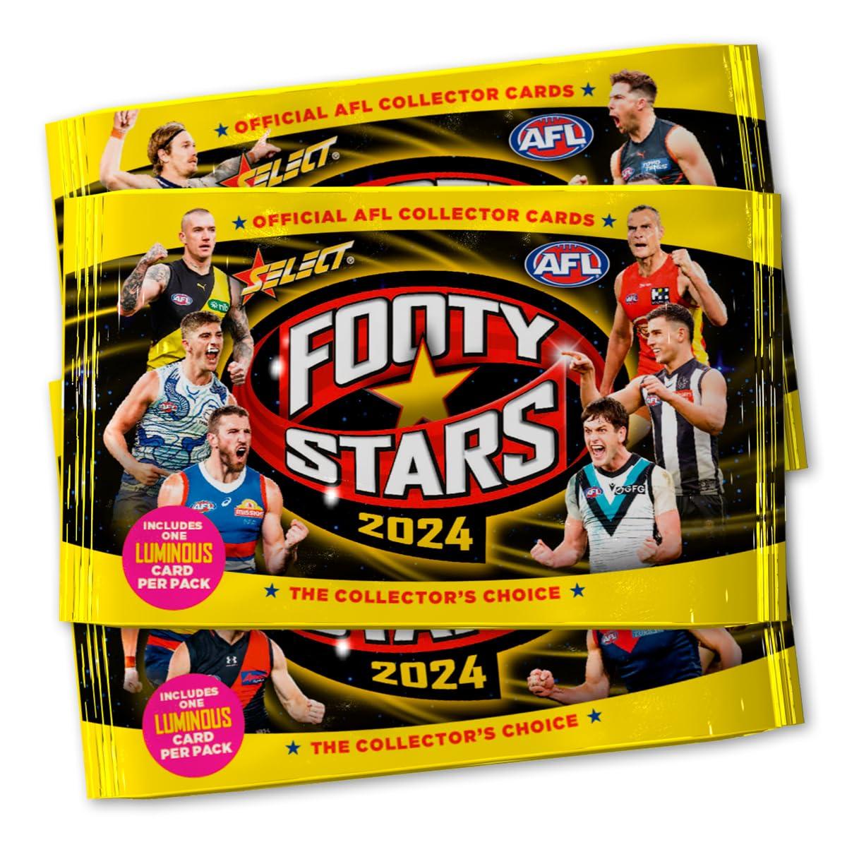 Select Select 2024 AFL Footy Stars Collector Cards Sealed Box (36 Packs)
