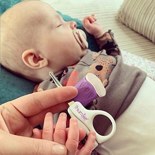 Thumble Baby Nails Baby Scissors White