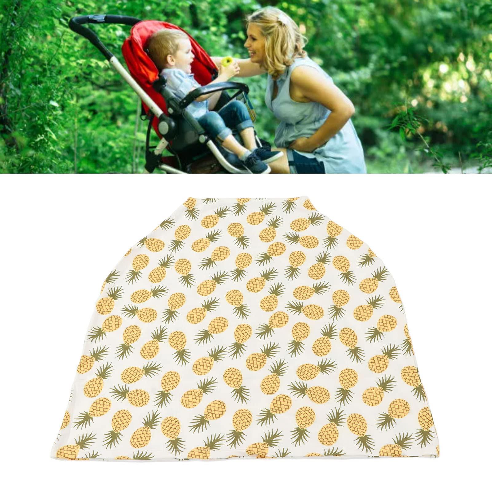 Tissting Nursing Cover for Baby Breastfeeding, Breathable Privacy Nursing Covers Windproof Breastfeeding Coverage Multipurpose Nursing Poncho for Baby Car(#2)