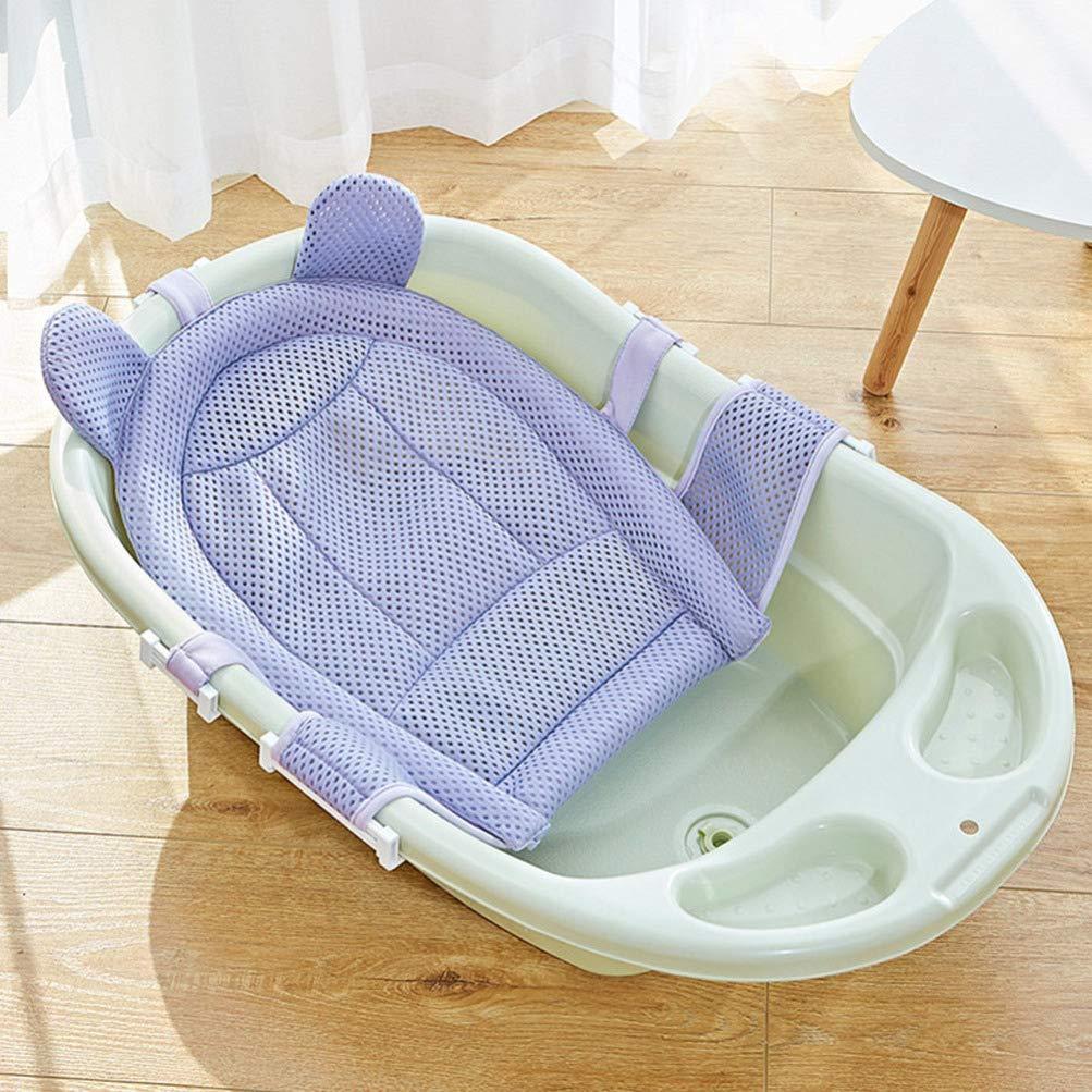 Healifty Baby Shower Net Bag Baby Bathtub Sit up Net Newborn Shower Sling Bath Seat Bathtub Tub Seat New Baby Shower Mesh Bathtub for Baby Car Pp Bath Tub Toddler