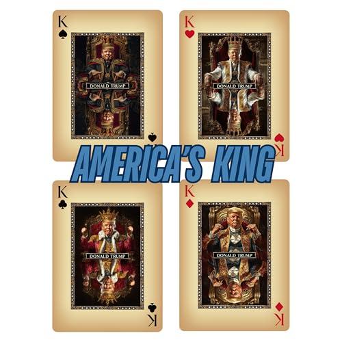 ASVP Shop ASVP Shop Trump Playing Cards - Family & Allies - Premium Collectors Deck Featuring Donald Trump, Melania, Ivanka, Elon Musk, J.D. Vance & The Jokers Biden & Kamala Harris - Perfect for Poker Nights