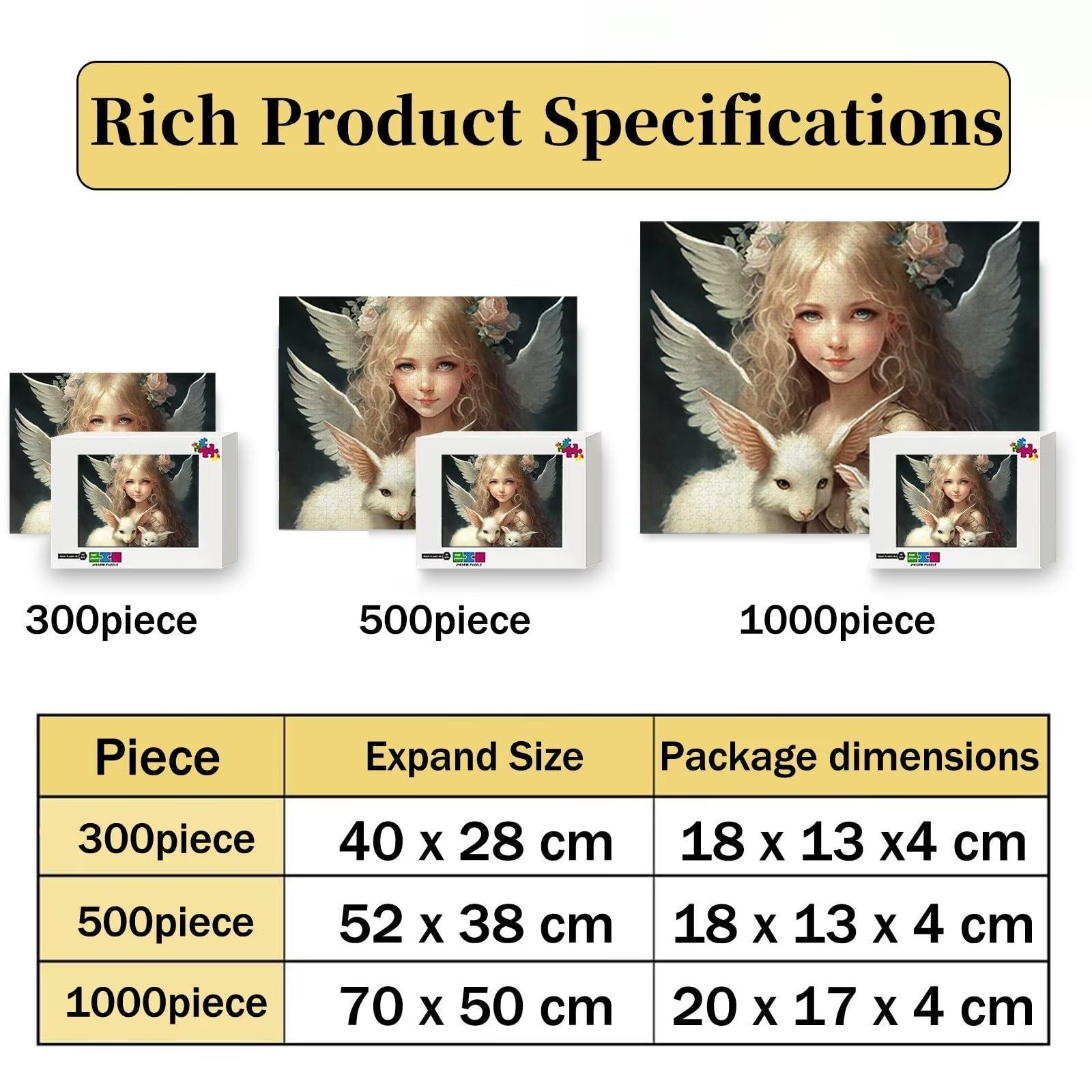 CRAFTHUB CRAFTHUB Cocker Spaniel Wooden Jigsaw Puzzle and Mounting Kit for Adults and Kids, A3 Size