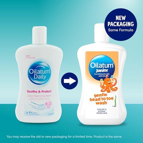 Oilatum Oilatum Daily Junior Head To Toe Wash for Dry skin, 300 ml