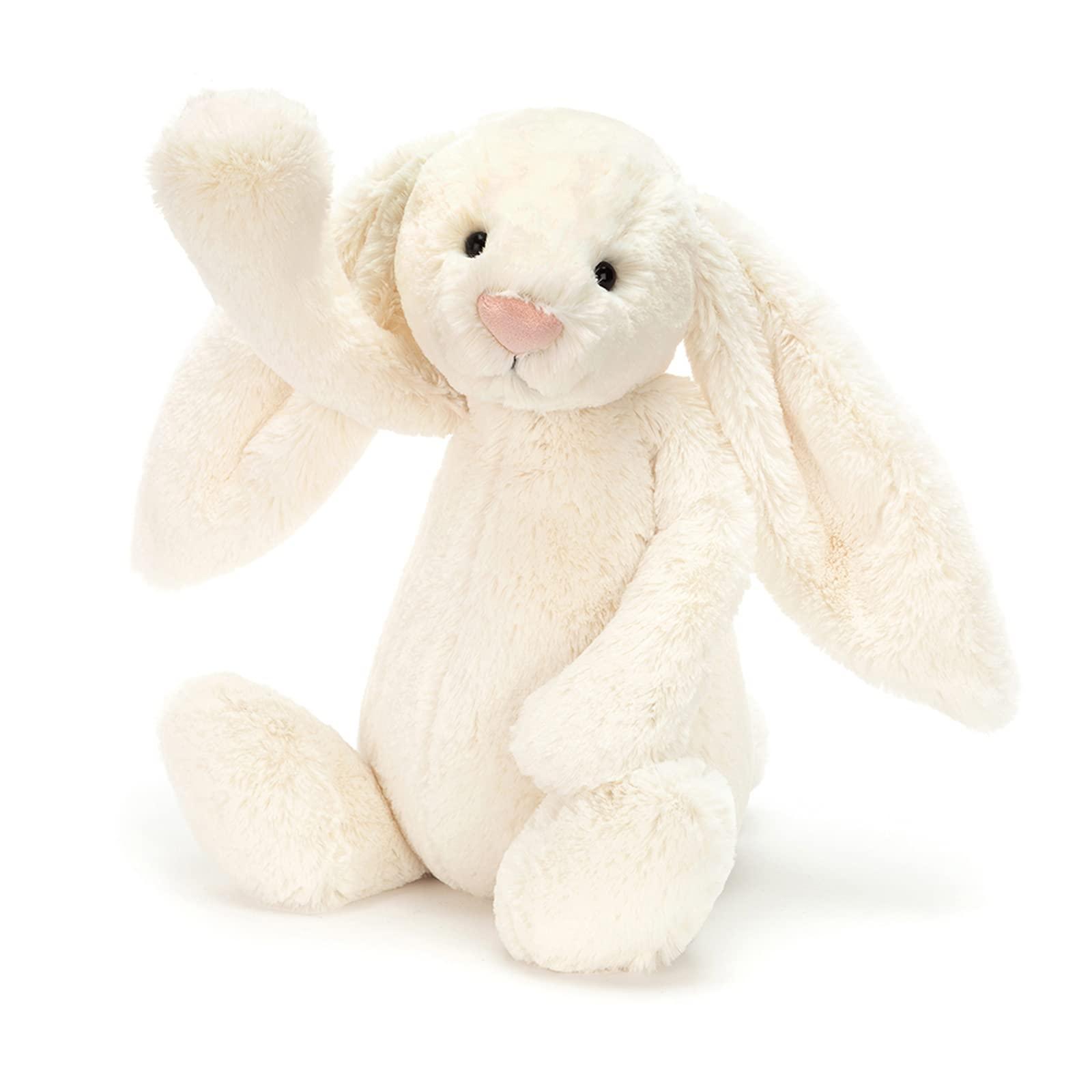 Jellycat Jellycat Bashful Cream Bunny Stuffed Animal, Large 14 inches | Rabbit and Bunny Plush Toy | Classic Children\'s Gift