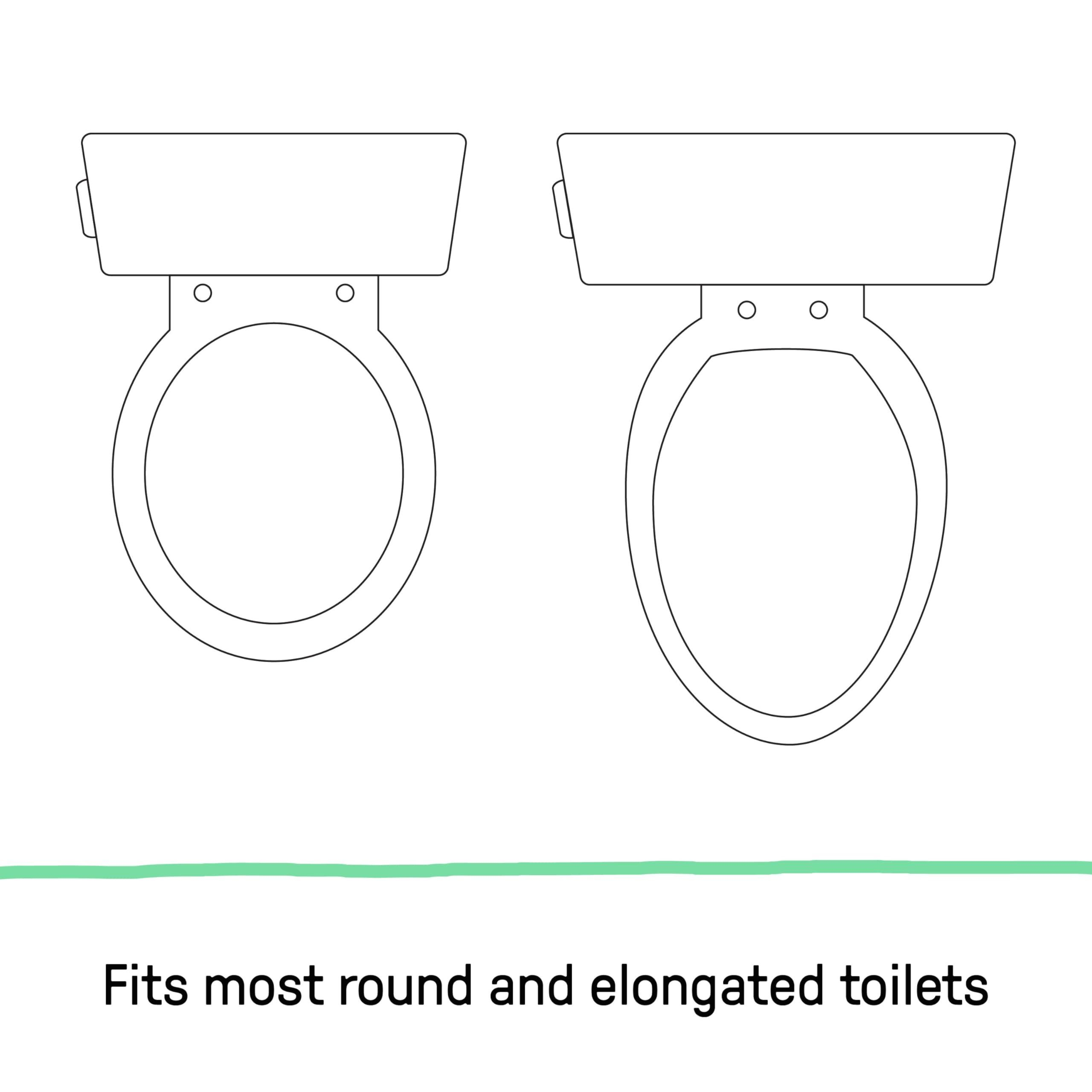 Ingenuity Ingenuity: ity by Ingenuity Flip & Sit Potty Seat (White) Easy to Set Up & Remove Potty Training Seat That Attaches to Adult Toilet Seat