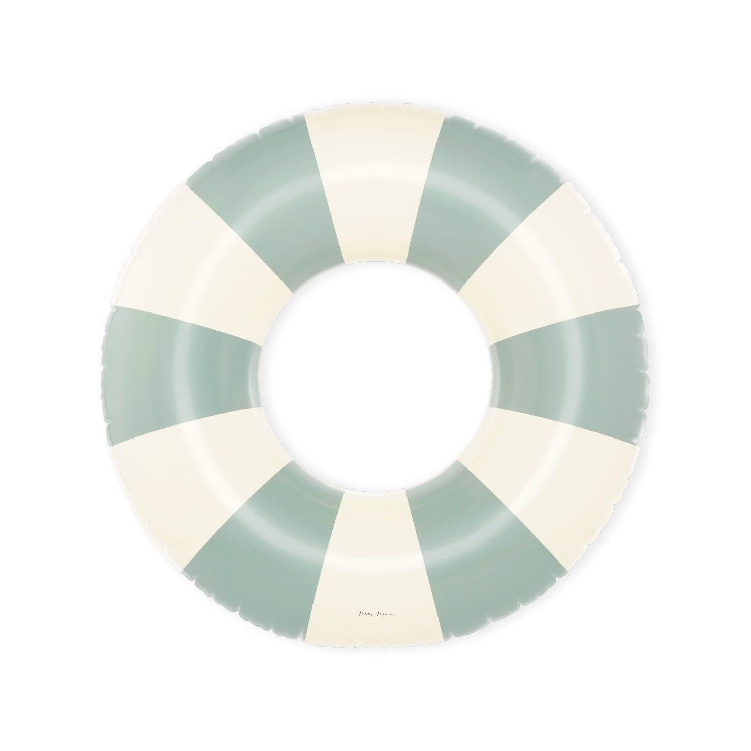 Petites Pommes Petites Pommes Classic Striped Swim Ring Pool Float for Children 6+ Years Old