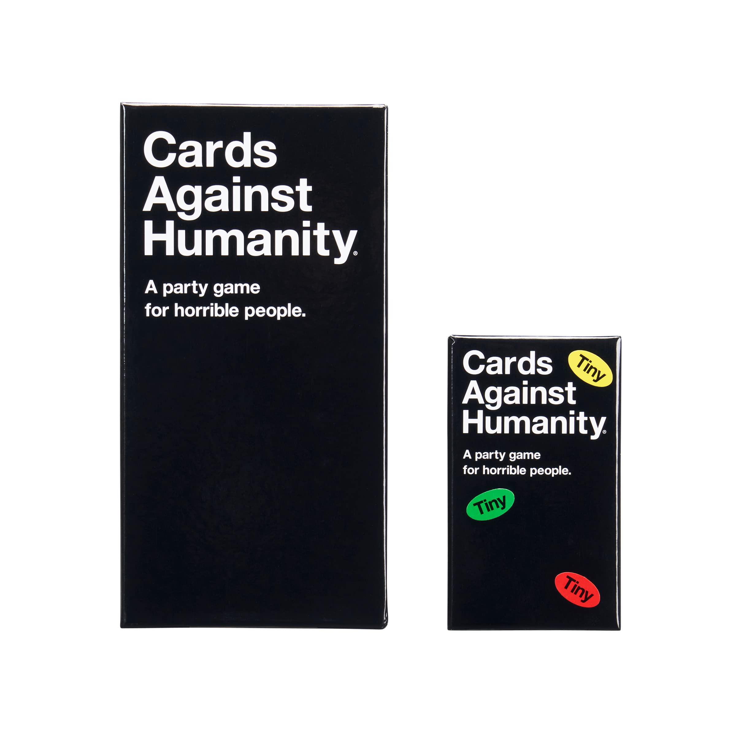 Cards Against Humanity Cards Against Humanity: Tiny Edition Miniature Main Game with 600 Ridiculously Tiny Cards