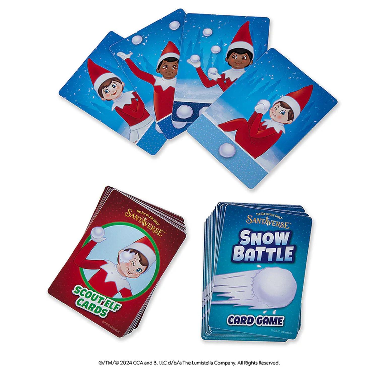 The Elf on the Shelf The Elf on the Shelf: Snow Battle Card Game