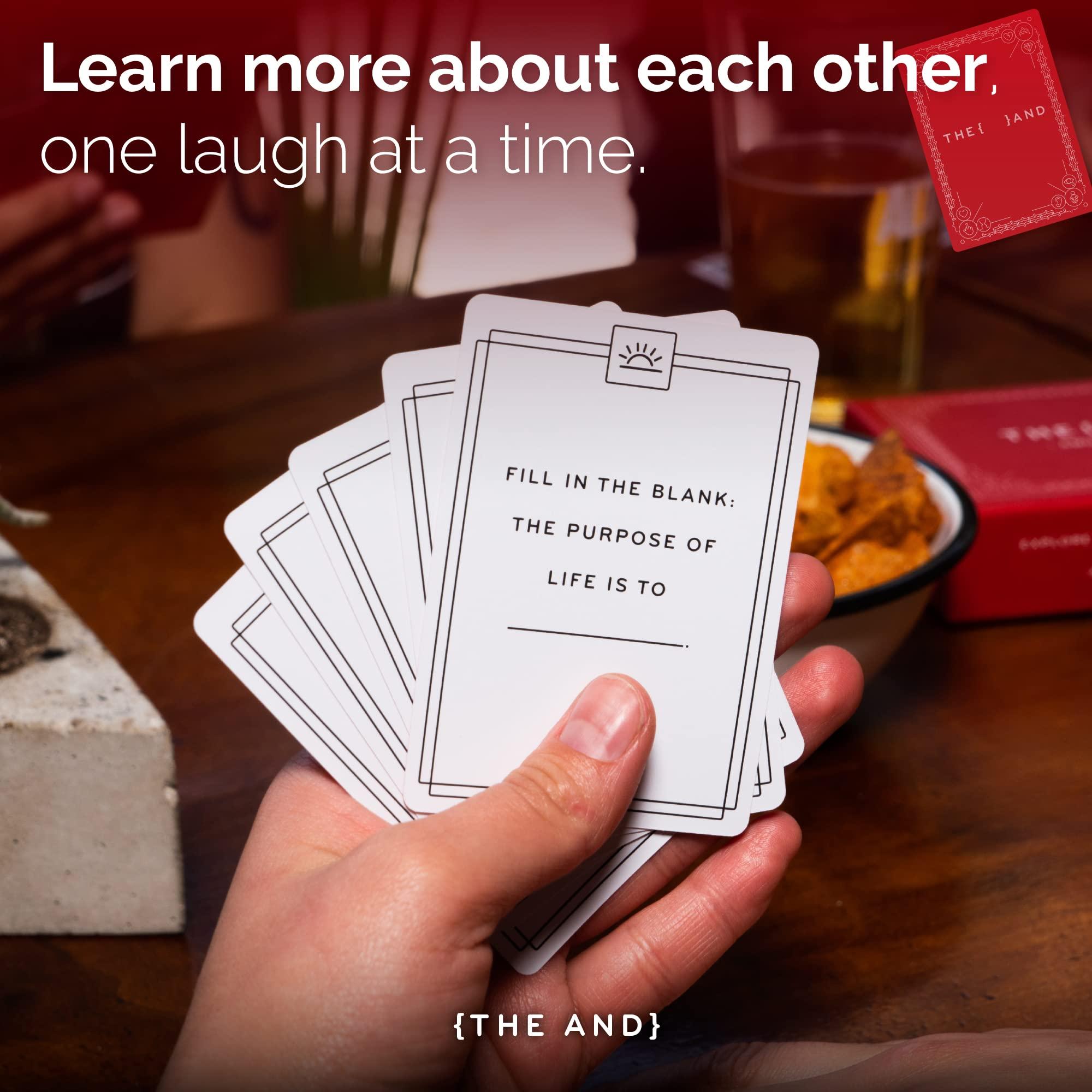 The Skin Deep The Skin Deep (The and) Amusing Edition - 199 Fun Question Cards for Friends, Family, Couples - Random & Funny Ice Breaker Conversation Starter Cards - Get Everyone Talking at Game Night or a Party