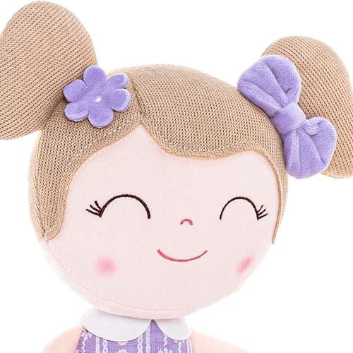 Gloveleya Gloveleya Dolls Baby Girl Gifts Soft Plush Lavender Daisies Doll 16 inches