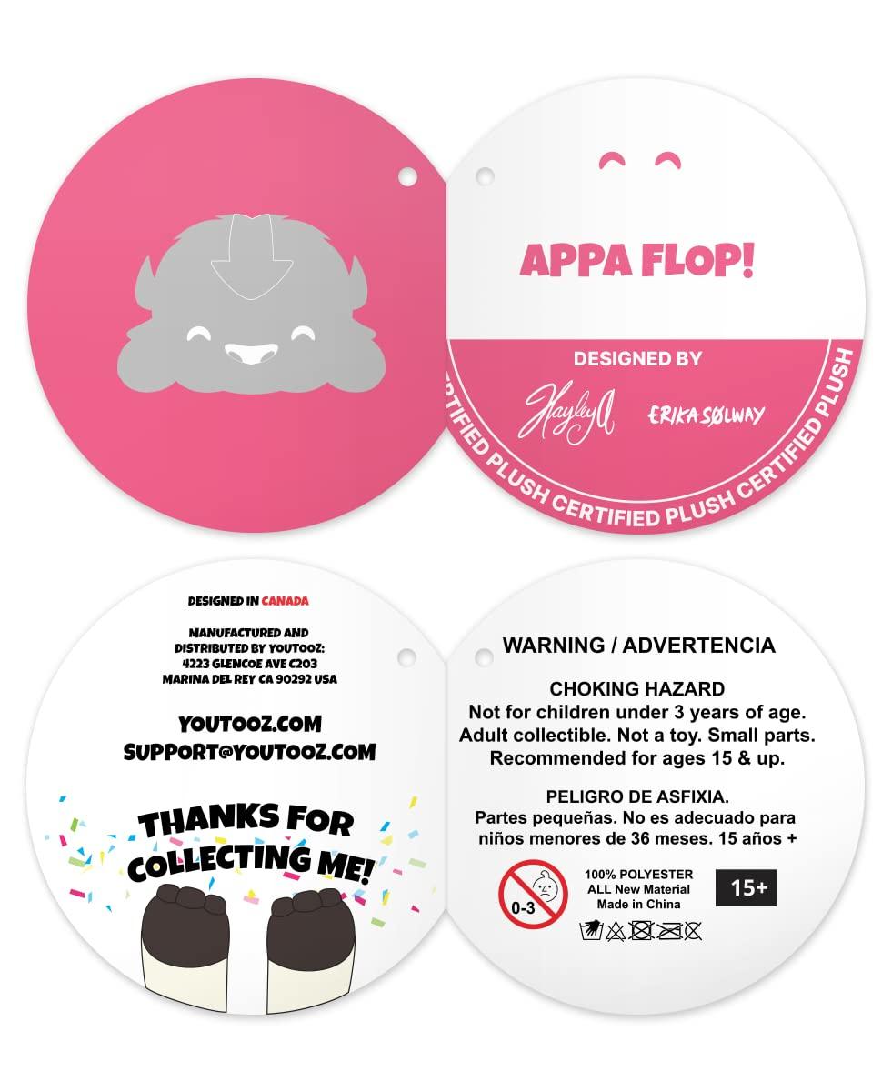 You Tooz Youtooz 1 Ft Appa Plushie from Avatar The Last Airbender - Soft 100% Cotton Stuffed Collectible