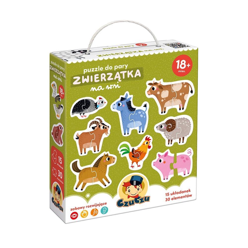 Czuczu CzuCzu - Nestable Puzzles and Jigsaw Puzzles, Multicolor (1811)