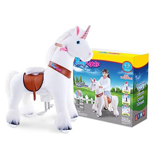 Vroom Rider X Ponycycle Ride-On Unicorn for 4-9 Years Old - Medium image-8