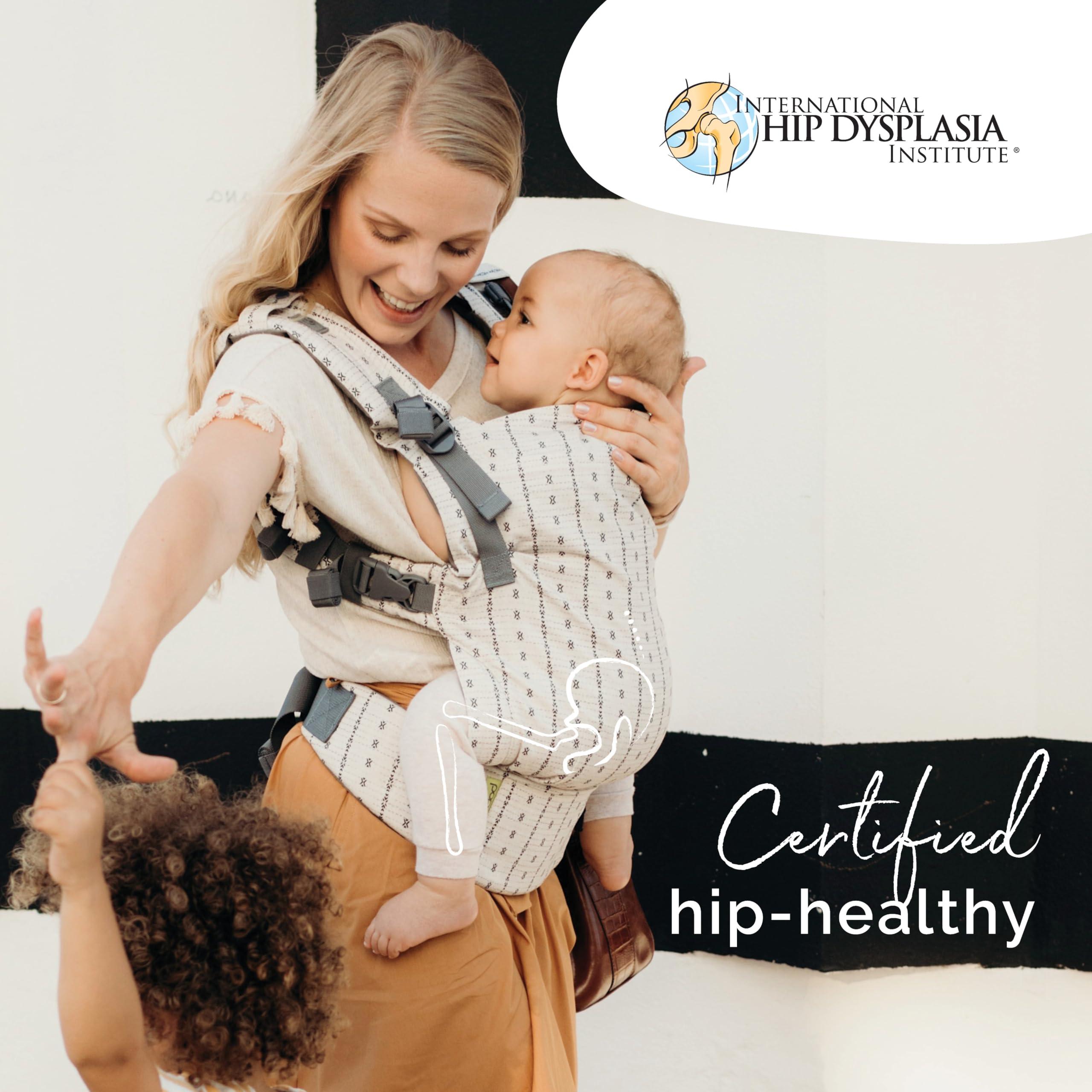 Boba Boba X Baby Carrier - Adjustable Infant Carrier for Newborn to Toddler, Front and Backpack Babywearing 7 to 45 lbs, Ergonomic Baby Carrier with Crossable Straps and Padded Shoulders (Yucca)