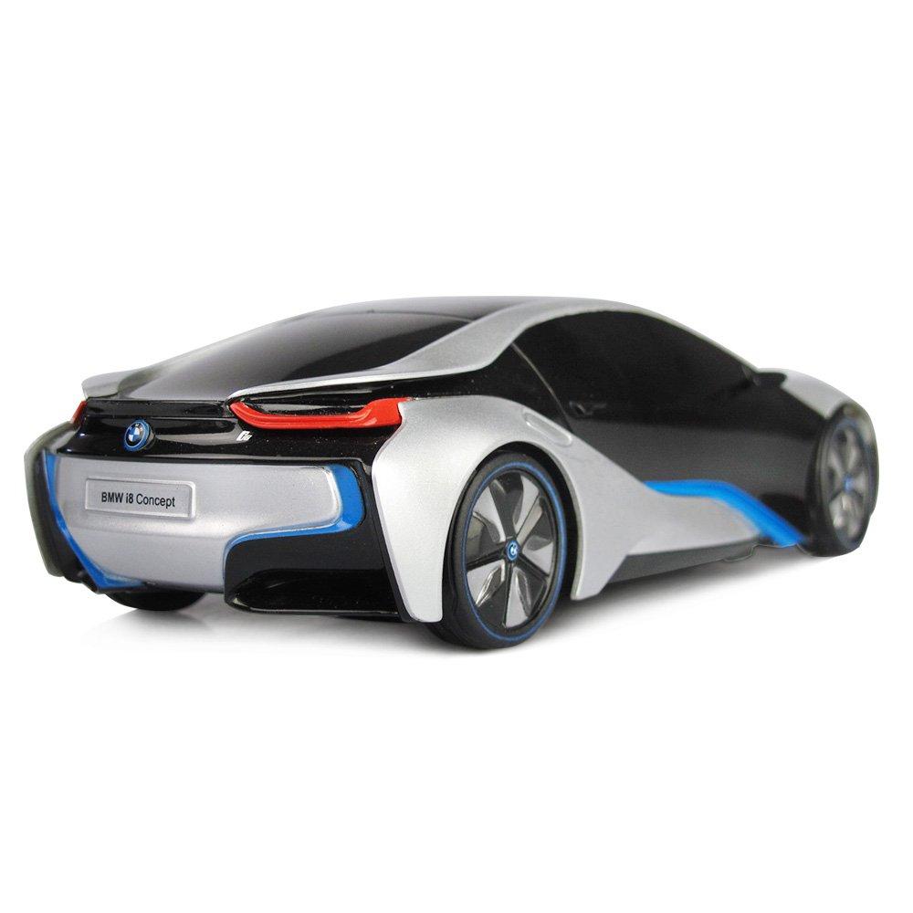 RASTAR RASTAR BMW i8 RC Car BMW i8 1/24 Remote Control Car, BMW Toy Car - Silver
