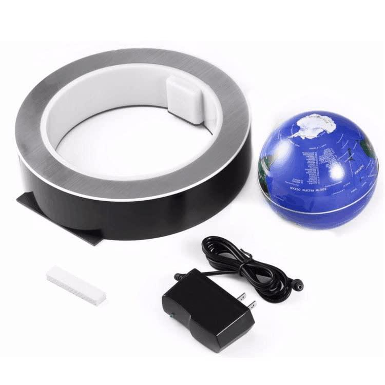 Generic Round LED World Map Floating Globe Magnetic Levitation Light Anti Gravity Magic