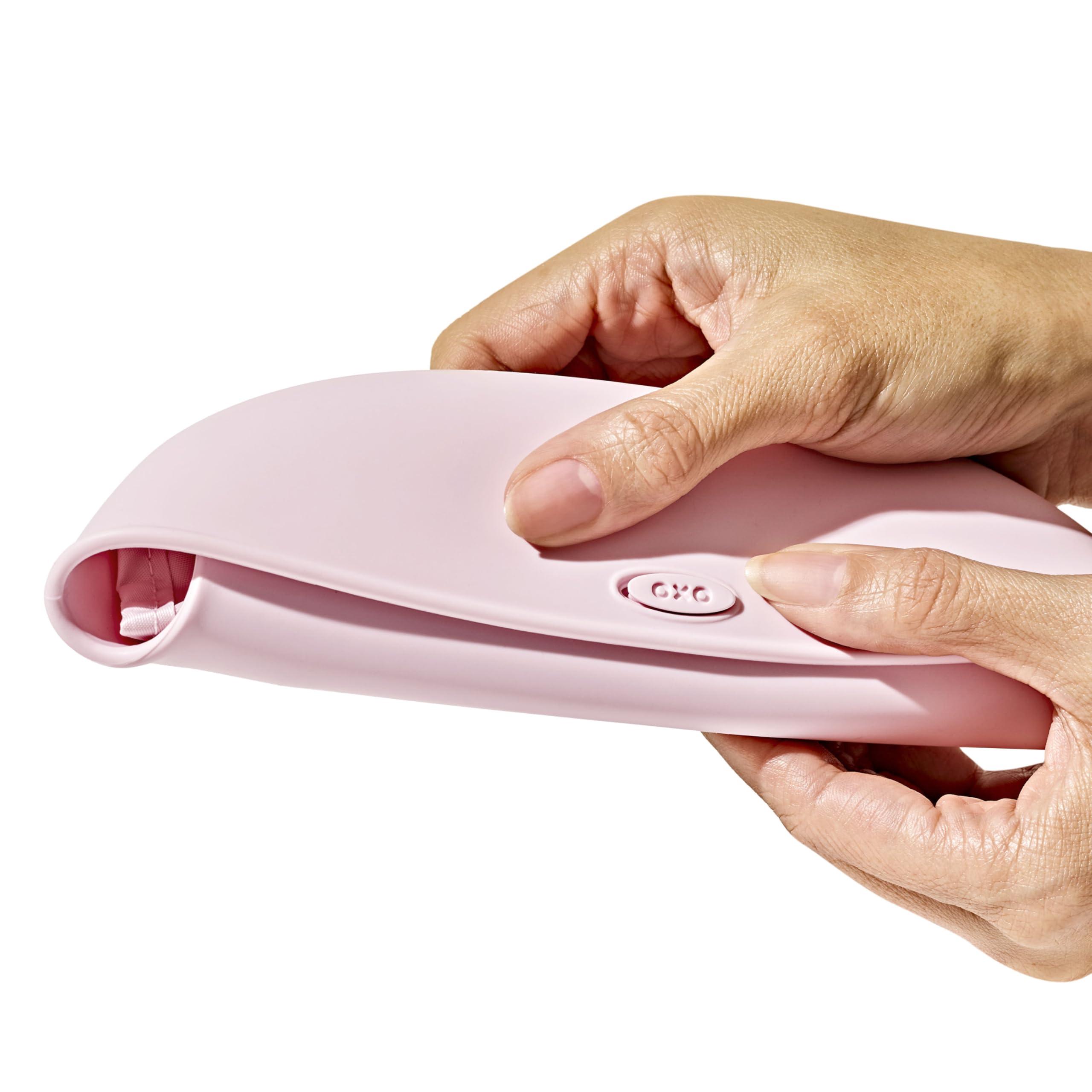 OXO Tot OXO Tot Roll-Up Bib - 2 Pack - Blossom and Dusk