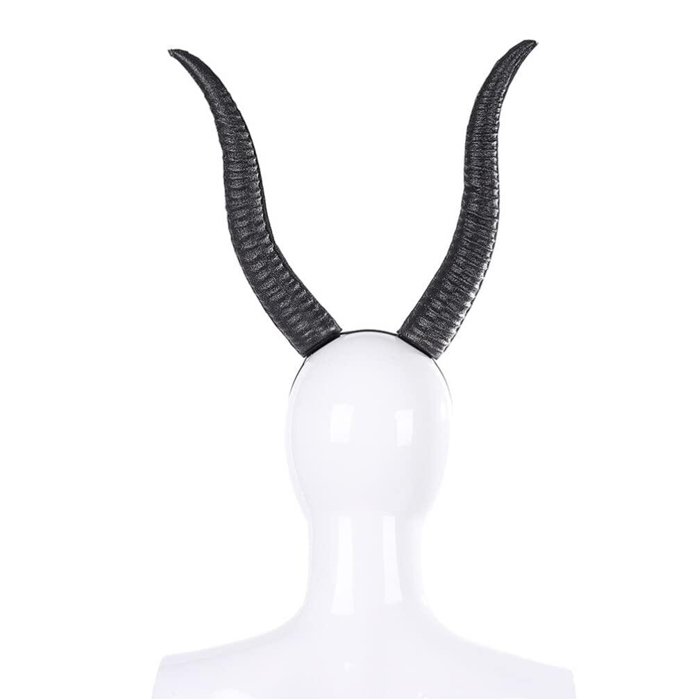STOBOK STOBOK Unicorn Horn Headband Antelope Horns Cosplay Sheep Horn Headpiece Fancy Horns Hair Jewelry Goat Horns Headband Devil Horn Halloween Horns Headband Adult For Women Child Accessories