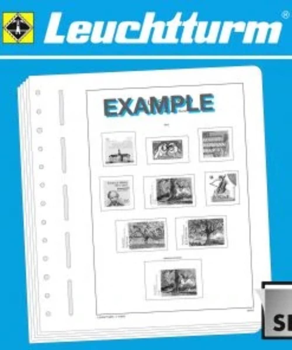 LEUCHTTURM1917 Lighthouse SF Illustrated Album Pages Australia Official and Postage Stamps