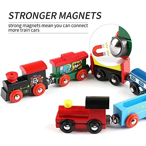 Magnetic train set for sales toddlers