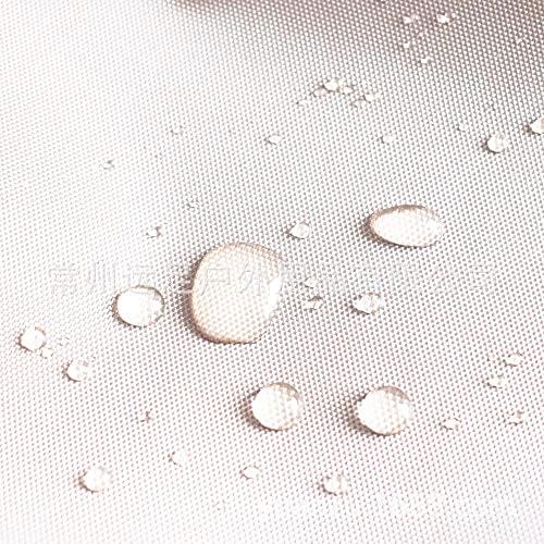 Quekehis Sandbox Cover with Drawstring 210D Waterproof Dustproof Square Protector for Kids Toy Garden Sandpit Pool Cover Beige 78.7x78.7x7.9Inch