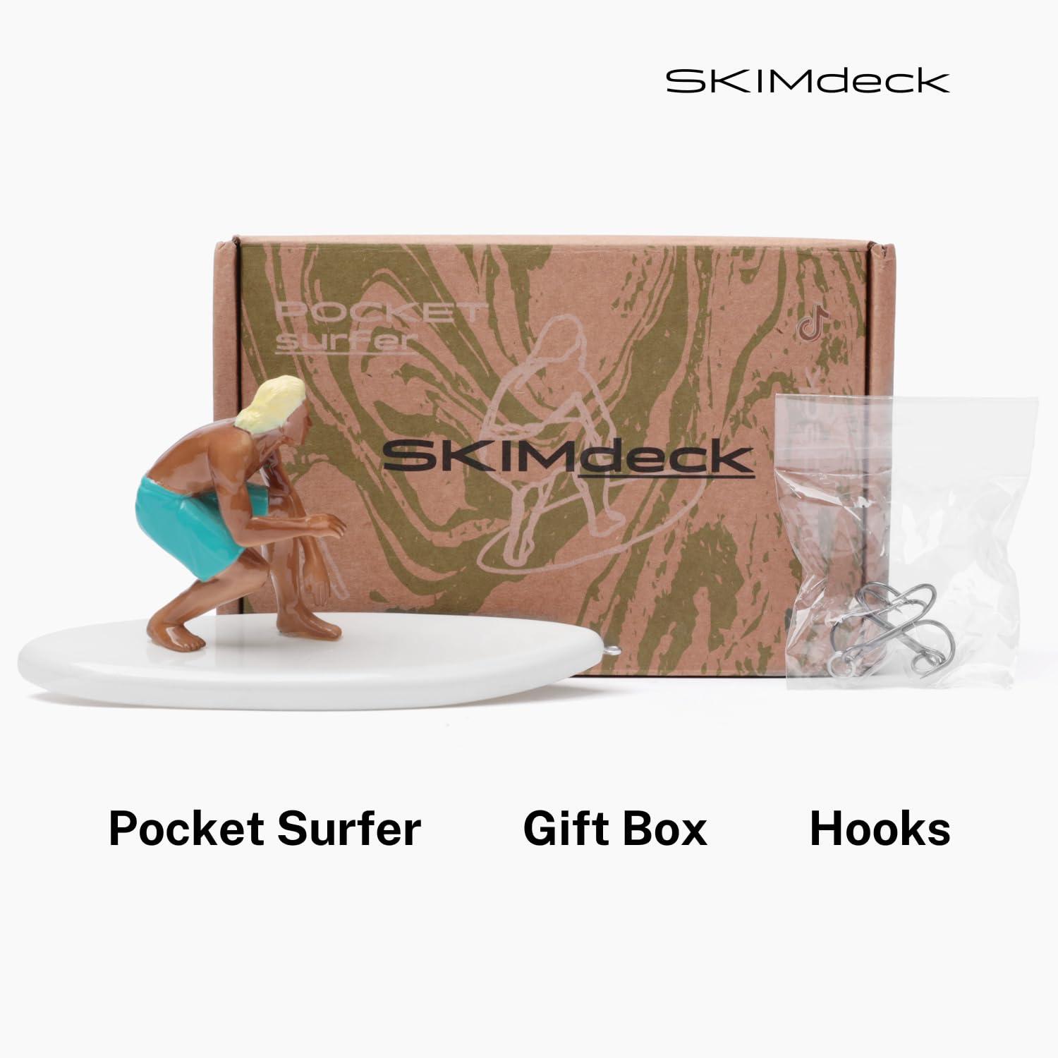Skimdeck Skimdeck Pocket Surfer - Surfing Action Figure and Fishing Lure