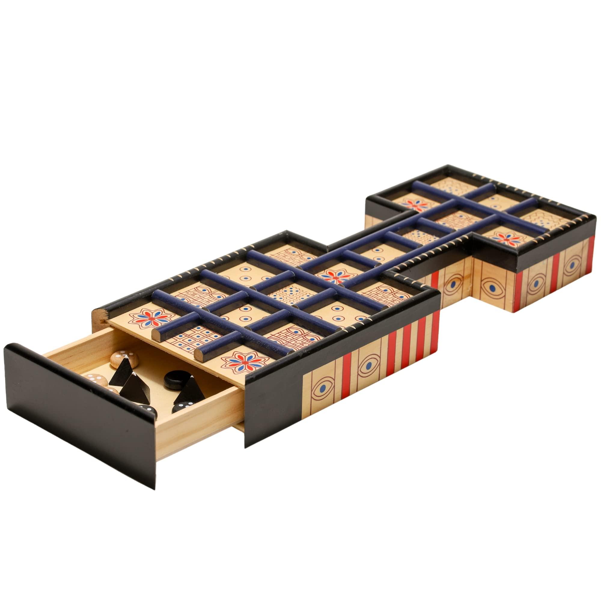RNK Gaming RNK Gaming The Royal Game of Ur Board Game Ancient Strategy Board Game for 2 Players, Fast-Paced and Easy to Learn, Over 4500 Years Old