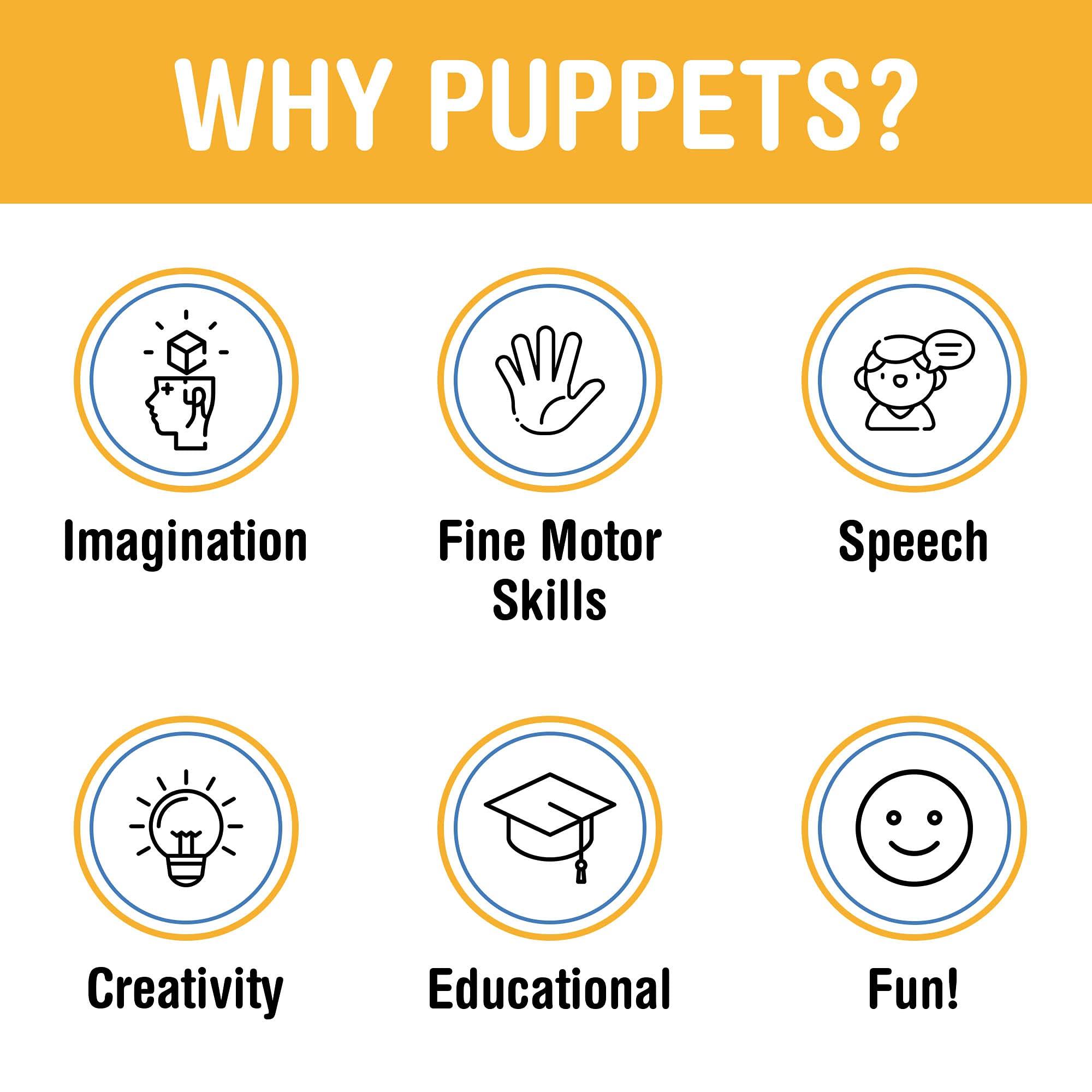 Silly Puppets 38" Silly Monkey, Wrap Around Waist, Ventriloquist Style Puppet