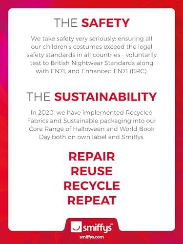 Smiffys Fever Scarlet Ninja Costume Medium (UK 12-14)