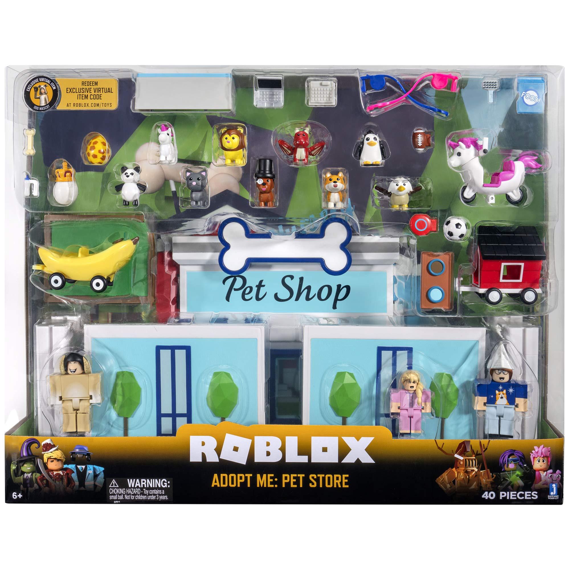 Roblox Roblox Celebrity Collection - Adopt Me: Pet Store Deluxe Playset [Includes Exclusive Virtual Item]
