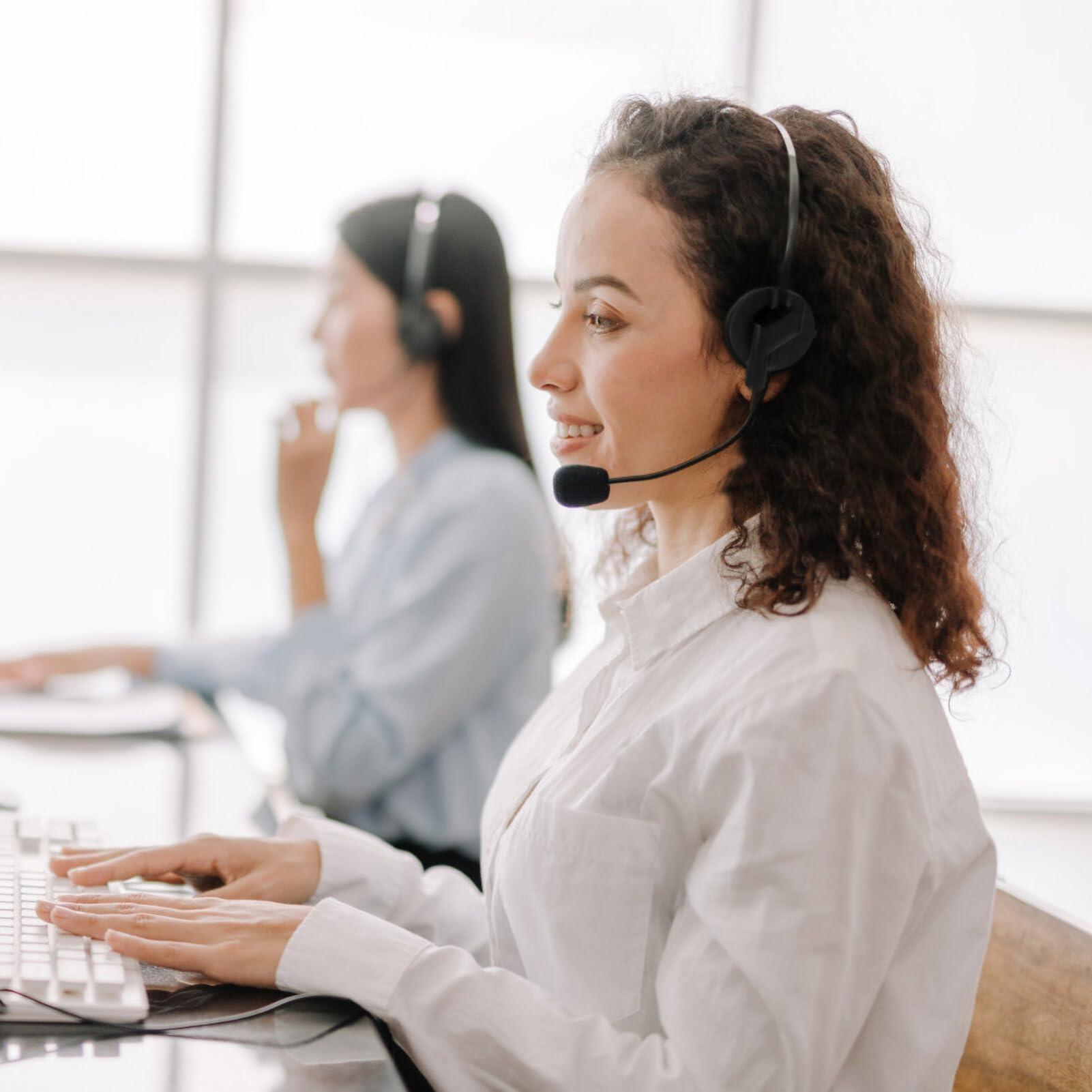 Toyvian Toyvian Costume Headset Accessories 2Pcs Kids Fake Rock Star Singer Microphone Headphones Funny Halloween Concert Party Dress up Prop