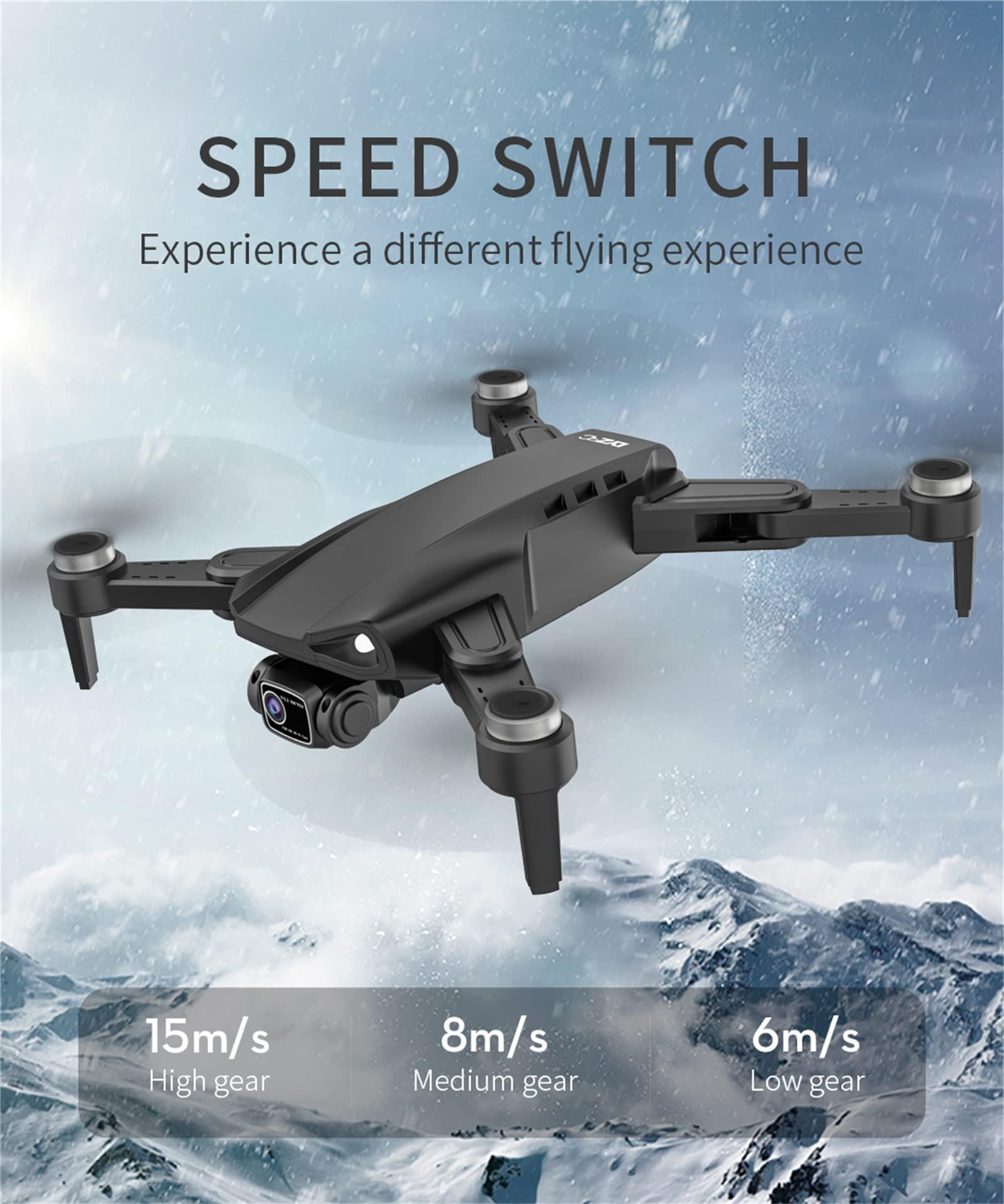 VECHII VECHII GPS Drone with Camera for Adults 4K,5G FPV Live Video RC Quadcopter for Beginners Toys Gift,2 Batteries,GPS Auto Return Home, Follow Me,Gravity Control,Waypoint Fly, Headless Mode
