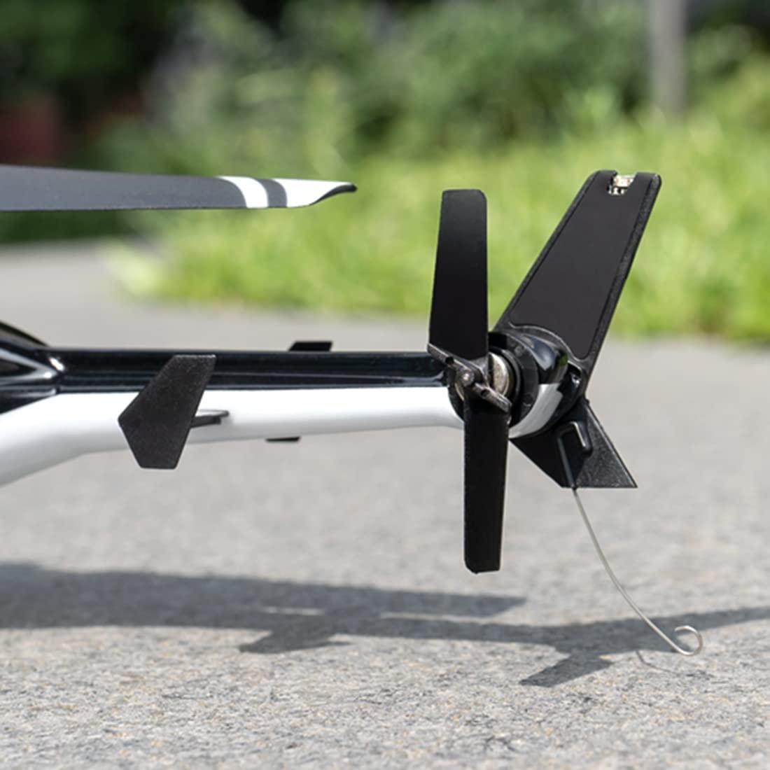 Powerbrick Powerbrick ESKY F150BL V3 5CH RC Helicopter Aircraft, Electric Simulation Tail-LED Fighter Plane Hobby-Grade Model for Airwolf Movie, 6-axis Gyroscope, Ready to Fly, for Beginner Children Teen