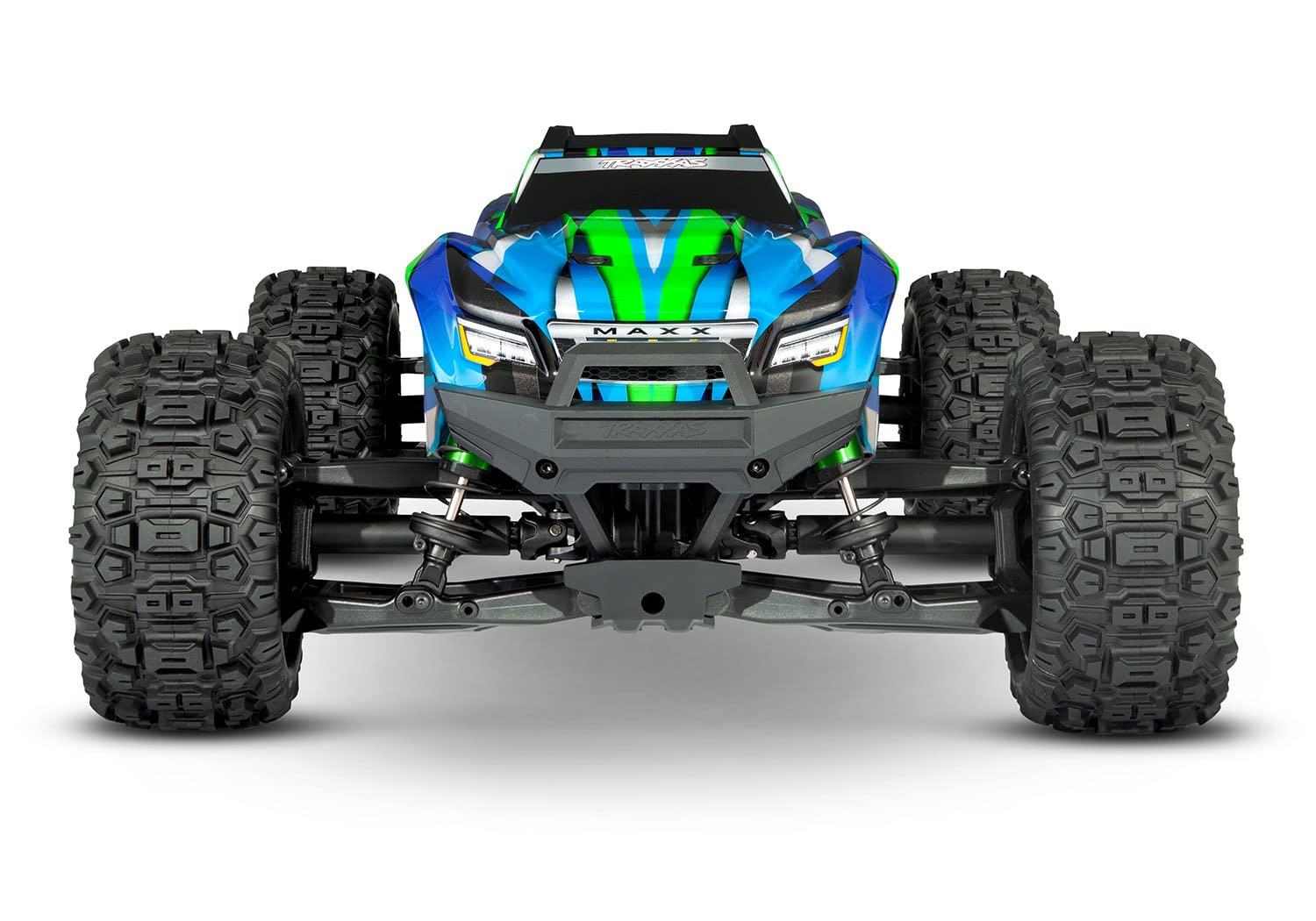 Traxxas TRAXXAS Maxx Wide Green 1:10 RC Model Car Monster Truck 4WD RTR 2.4GHz
