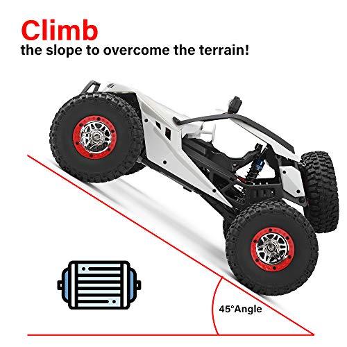 GoolRC GoolRC WLtoys 12429 RC Car, 1:12 Scale 2.4GHz Remote Control Car, 4WD 40KM/H High Speed RC Rock Crawler, All Terrain Off Road Truck for Adults and Kids