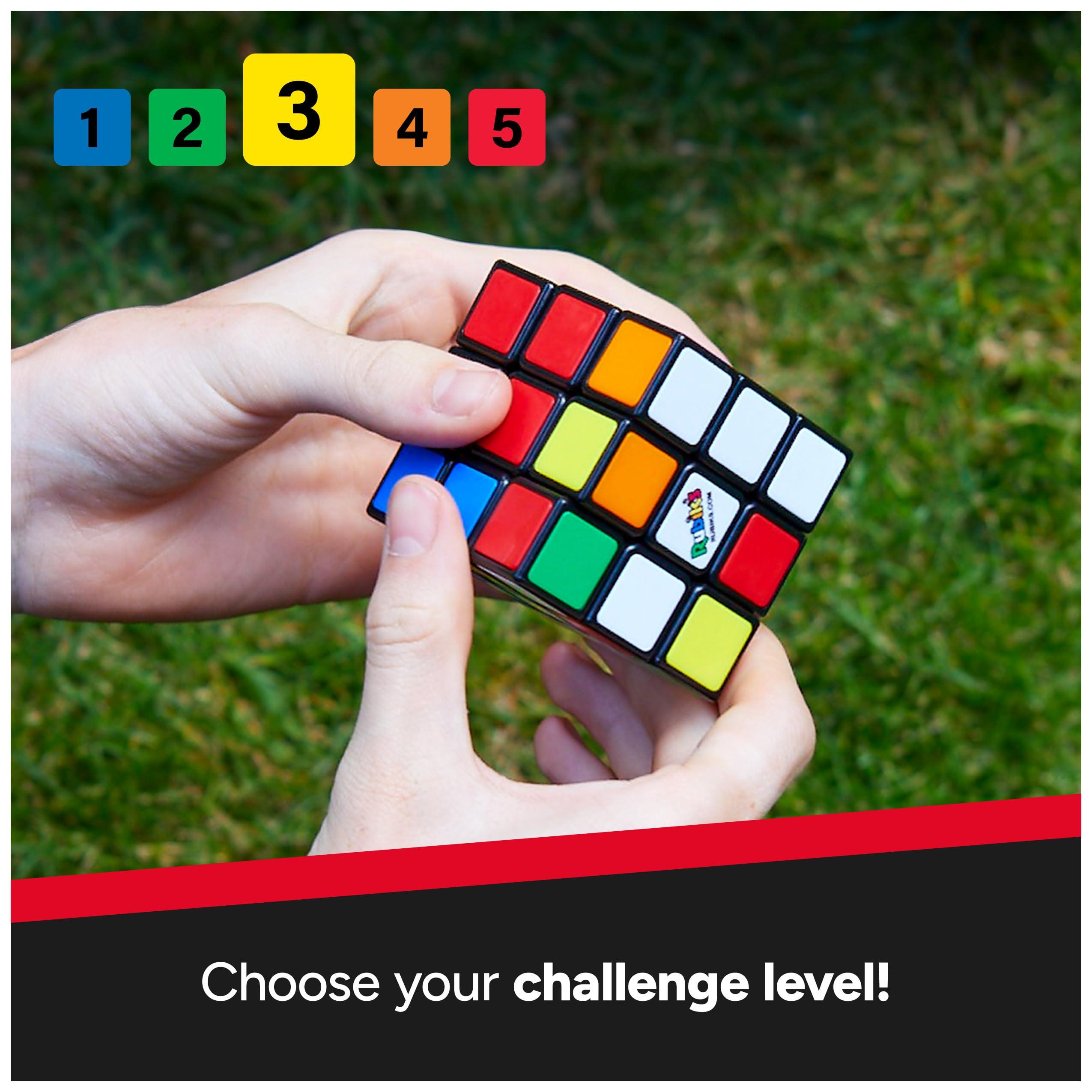 Rubik\'s Rubiks Cube, The Original 3x3 Colour-Matching Puzzle, Classic Problem-Solving Cube