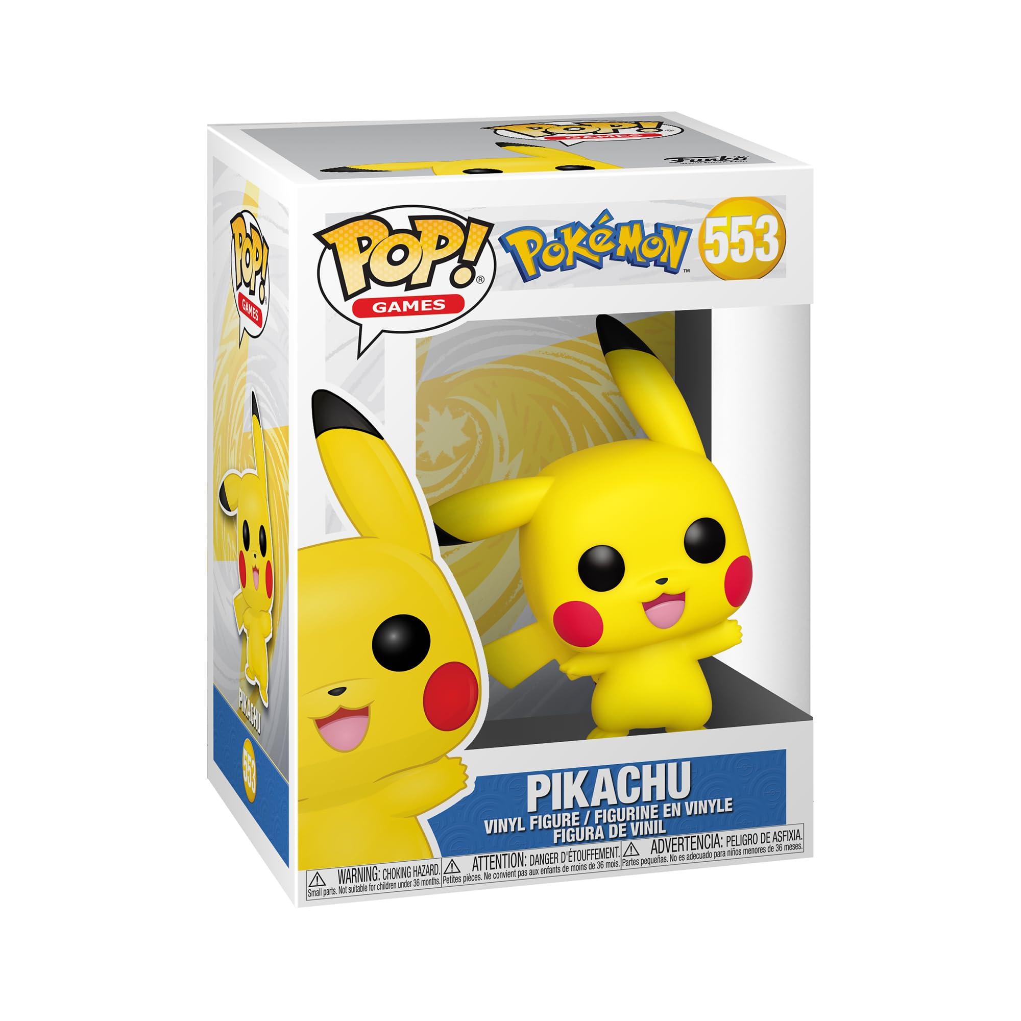 Funko Funko Pop Pokemon - Pikachu - (Waving) - Collectable Vinyl Figure - Gift Idea - Official Merchandise - Toys for Kids & Adults - Video Games Fans - Model Figure for Collectors and Display