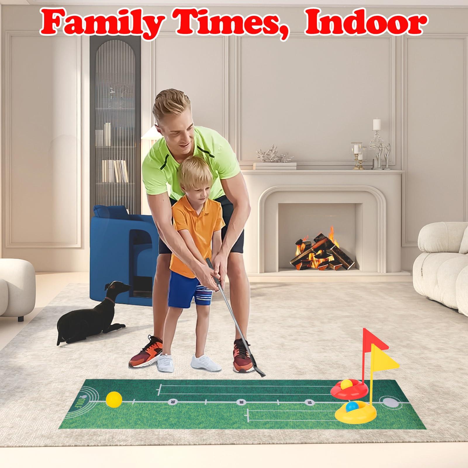 Awsoo Awsoo Golf Toys Set for Kids 3 in 1 Golf Game for Kids with Eight Golf Balls (8 Golf Balls)