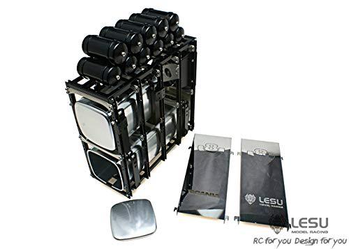 TOUCAN RC HOBBY Lesu Heavy Equipment Metal Shelf for Tmy Scan Rc 1/14 Tractors Truck