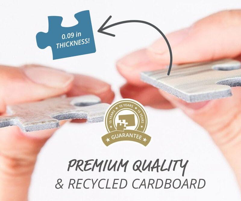 puzzleYOU Fox Terrier Puppy on a Yellow-Gold Background... Jigsaw Puzzle Jigsaw Puzzle with 200 Pieces